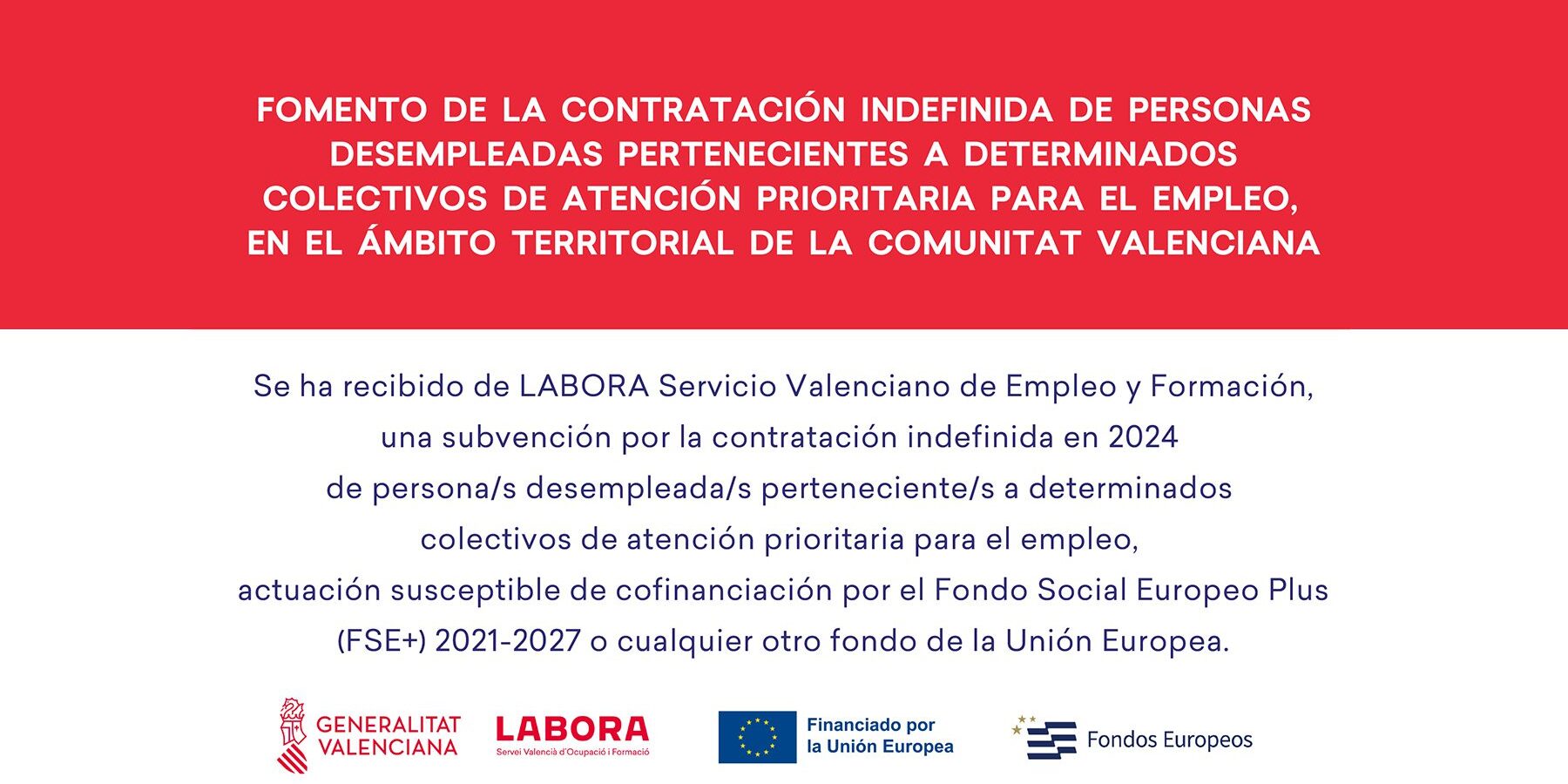 LABORA – FOMENTO EMPLEO